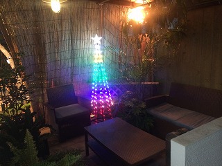 クリスマスツリ－（鉄フレ－ム）