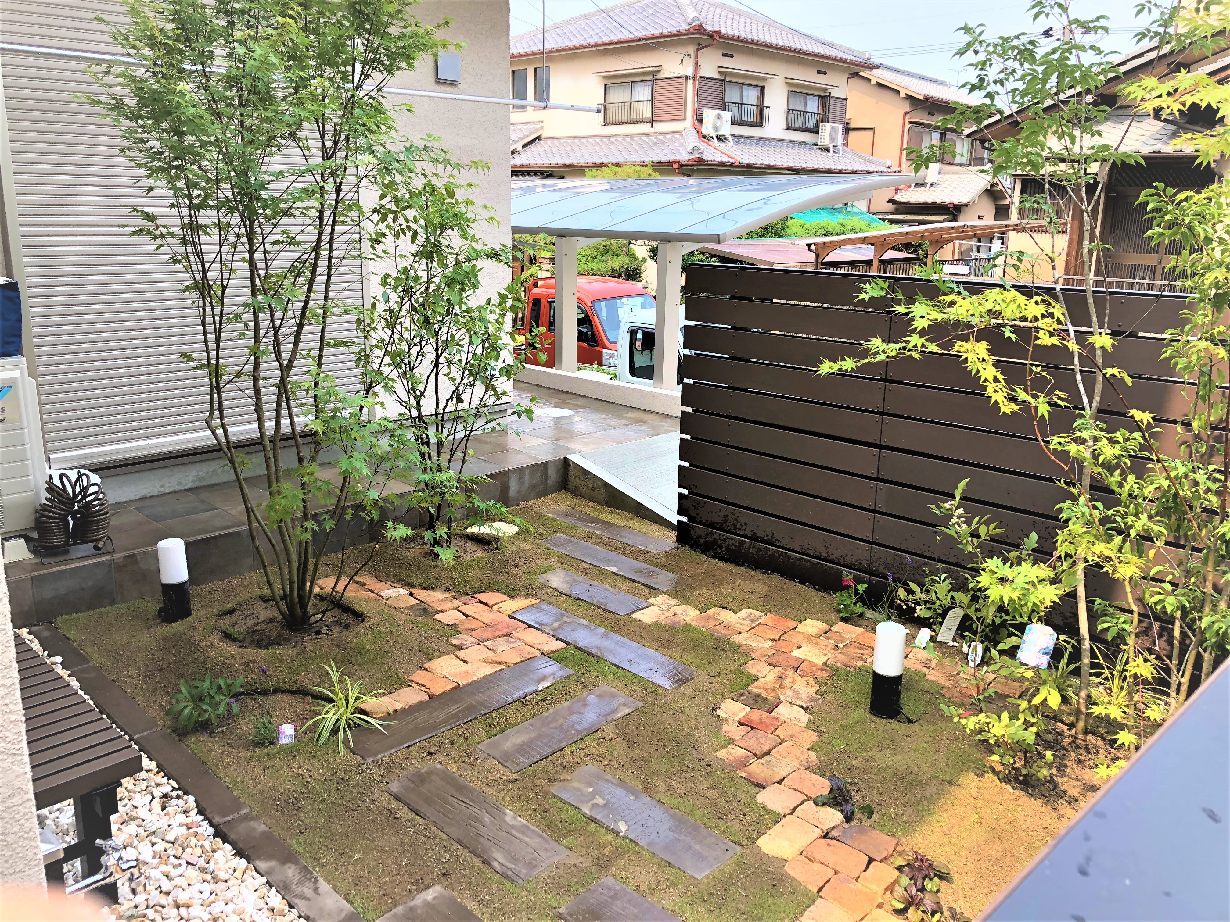 大阪　堺市御池台　Ｓ様　洋風の庭
