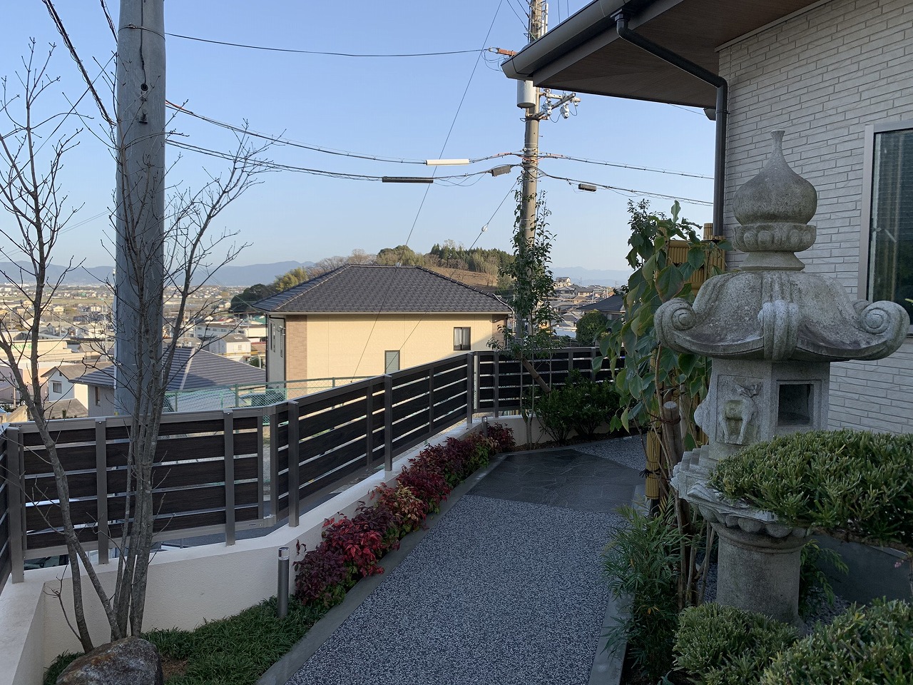 奈良　斑鳩町　Ｎ様　和風の庭つくり