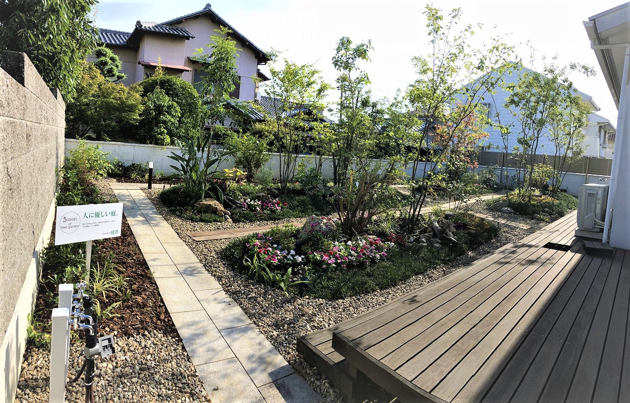 大阪　堺市　大美野　Ｈ様　四季を身近に感じる雑木の庭