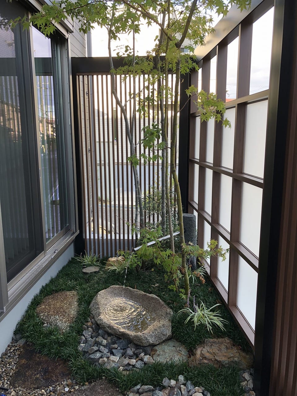 大阪　和泉市　Ｋ様　自然ｓｔｙｌｅ空間の庭