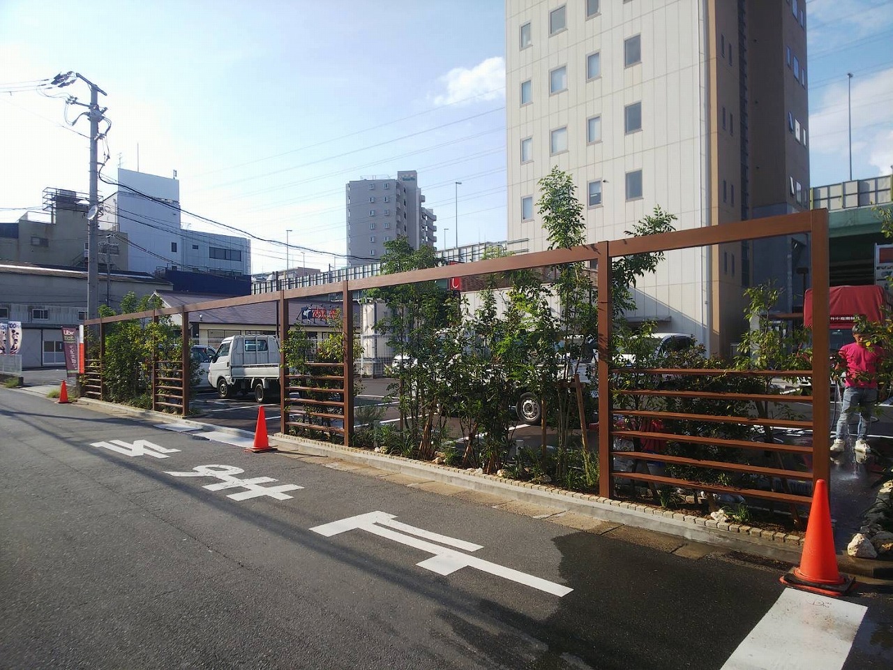 大阪　東大阪市　Ｏ住宅メーカー様　植栽工事・庭リフォーム