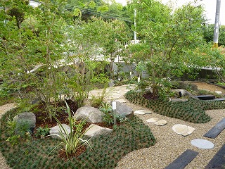 大阪府　和泉市　Ｏ邸 自然ｓｔｙｌｅ空間の庭 つくり、雑木の庭、庭のリフォーム
